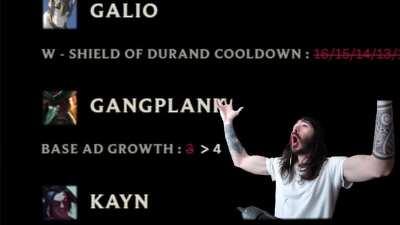 Riot finally fixed Gangplank