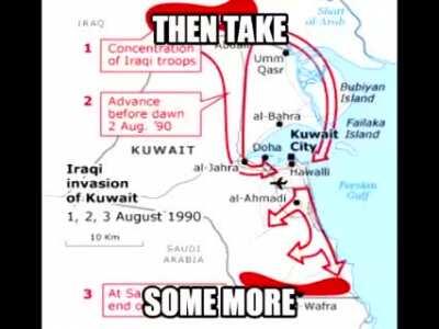 The Gulf War be like