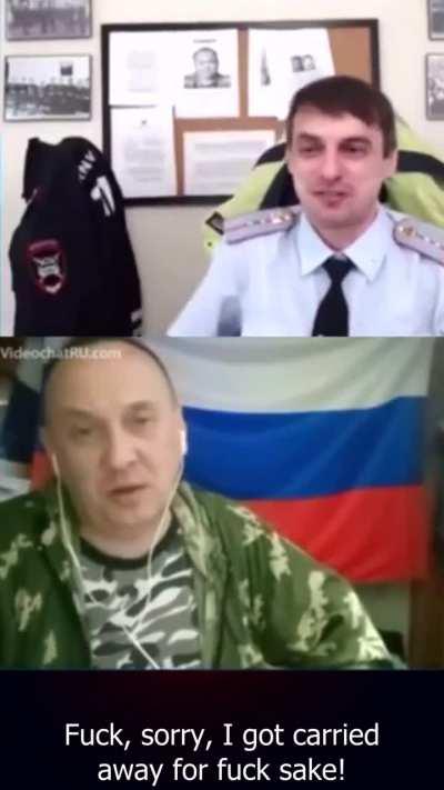 Два фаната путлера. Но есть момент.