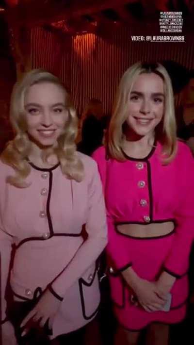 Sydney Sweeney and Kiernan Shipka
