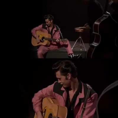 Austin singing That’s All Right Mama, raw, no auto tune or any effects