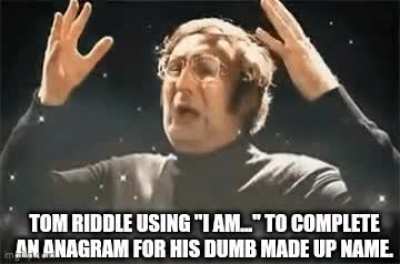 Thank goodness he found place for those three letters