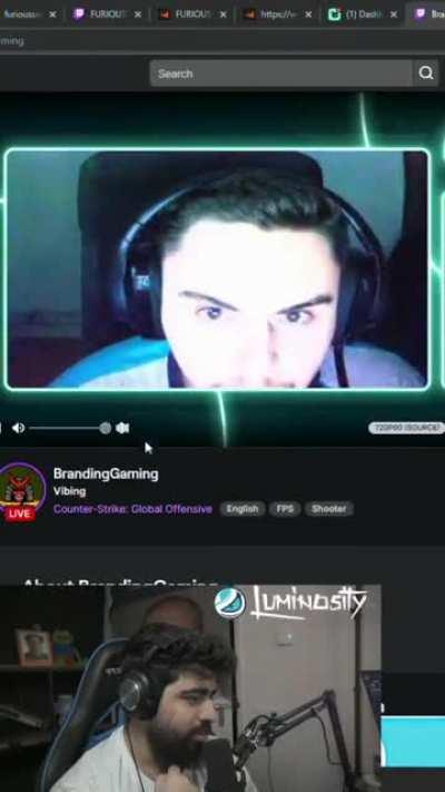 Gotta get that quick mouse click to close stream