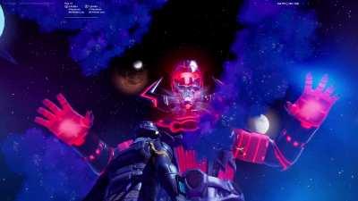 Interesting Galactus Event Glitch, didn't ruin the even, just confused me