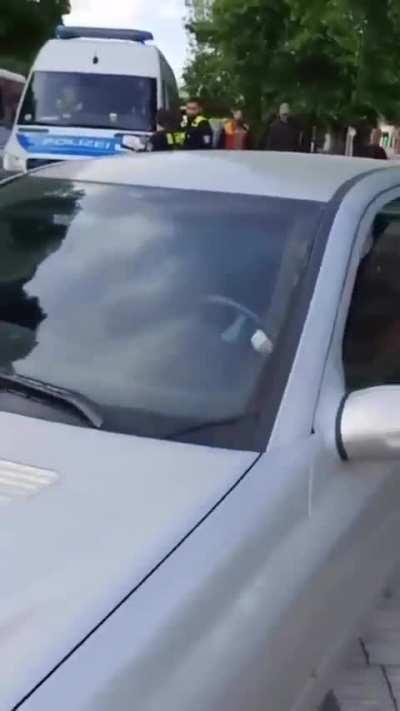 Standard German Merc driver