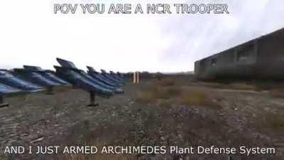 POV: YOU ARE A NCR TROOPER