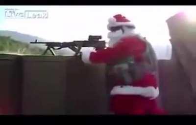3000 Black santas of the army