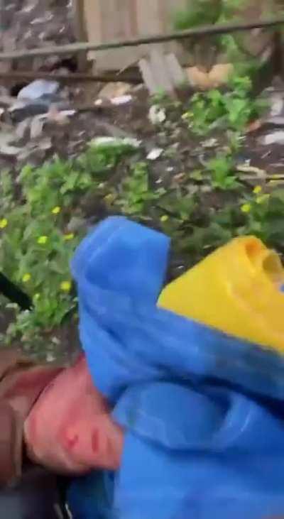 Wounded AFU soldier on the front. Remember the cost.