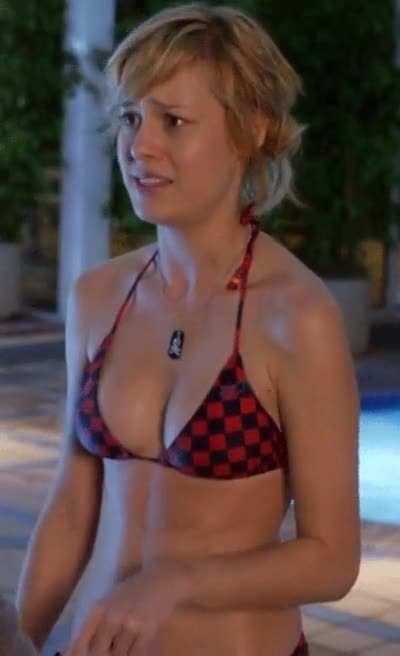19 year old Brie Larson's cleavage