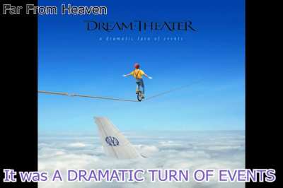 Every time Dream Theater say the name of the album