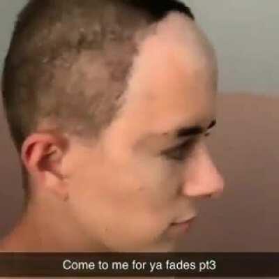 Trusting someone on cutting your hair