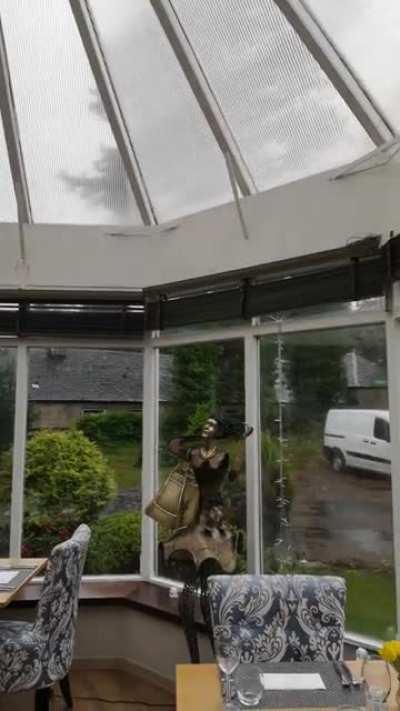 Downpour at work 🌧️