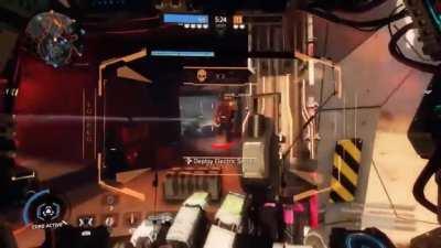 Legion’s Smart Core Pistol Chain gun was so powerful he got his own anime opening!