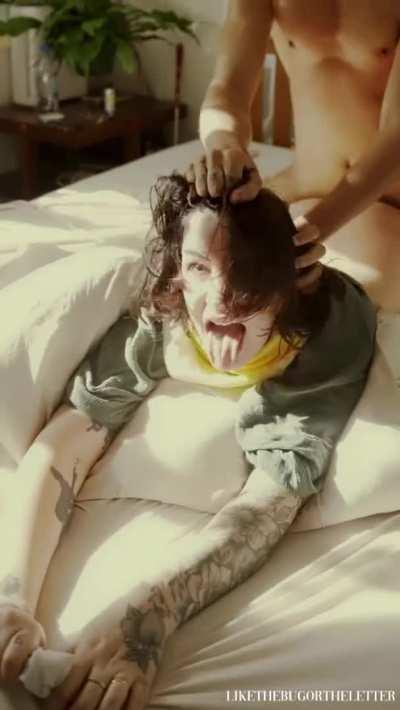 Here’s me getting the treatment I deserve:)