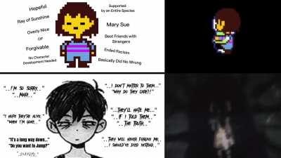 Frisk Vs Sunny Lore Meme (Fundamental Difference)