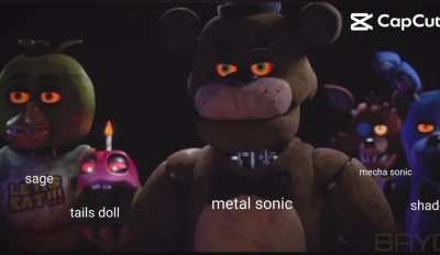 Chaos sonic meet tails doll