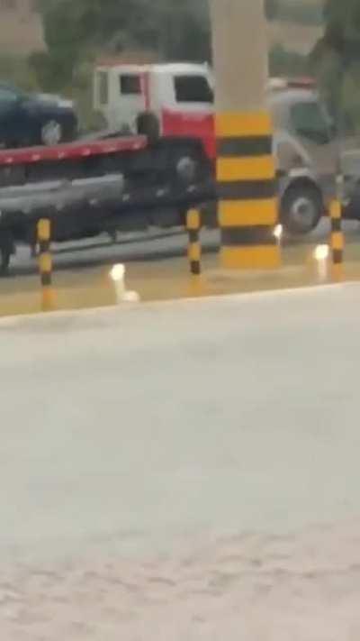 The tow truck that towed the car needed to be towed by a tow truck that needed a tow from a tow truck that needed to be towed by a tow truck that was waiting to be towed.