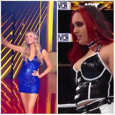 Stacy Keibler against current roster series (Match 5): Stacy Keibler vs Ava Raine