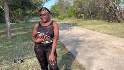 Being a bad girl on the trail