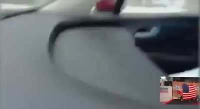 Trump supporters sing MAGA rendition of “YMCA” song while driving on icy road 