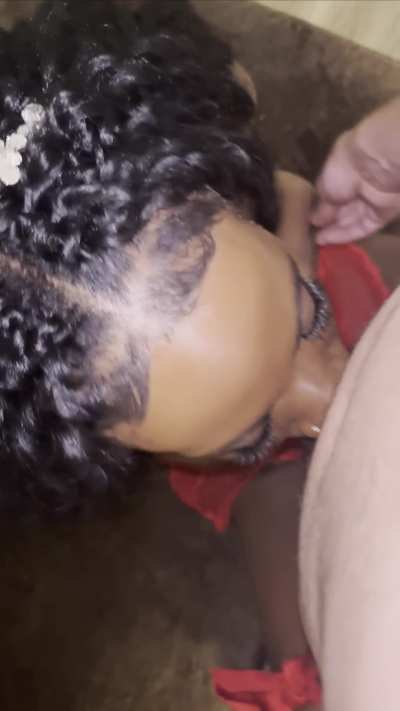 
met with a fan and he fucked my throat , who is next