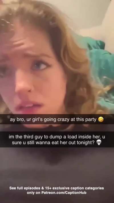 would you still eat her out after that night? 😅