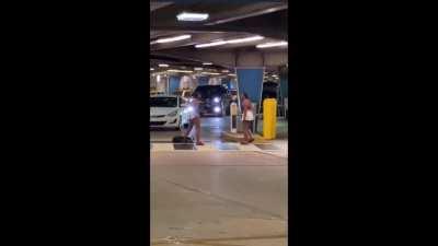 parking lot disagreement