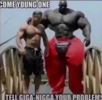 He understands your problems and will try and help, but is he natty?