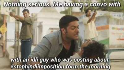 Me talking to my lungi bros on discord VC