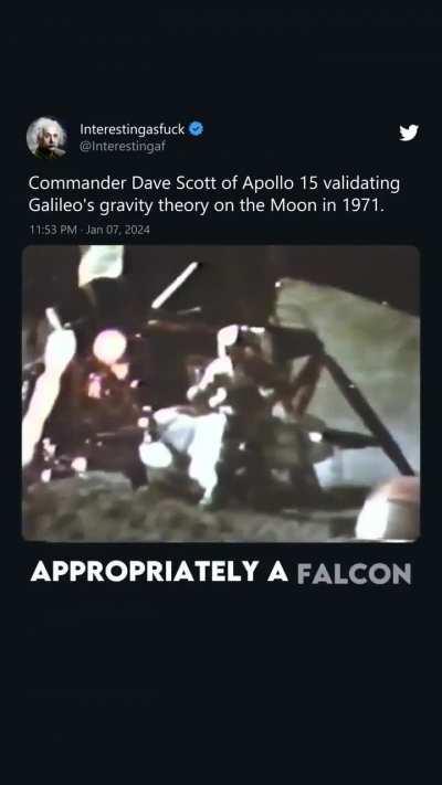 His joy, a theory come true.