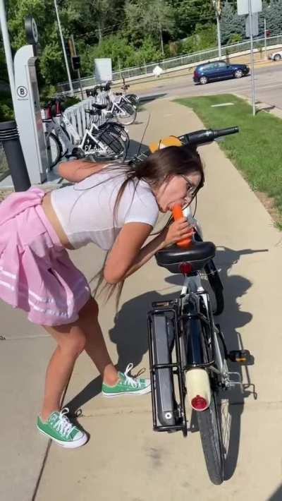 Let’s go on a bike ride [F]