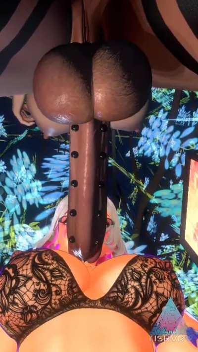 The Stars knows how to handle one this big~ [TishVR]