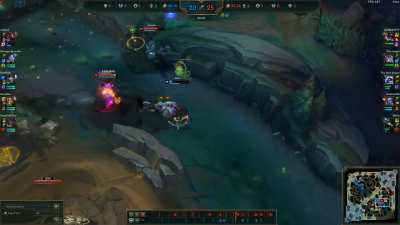 Tristana BUG in my ranked match today. Gains double kill for a single kill against Sion.