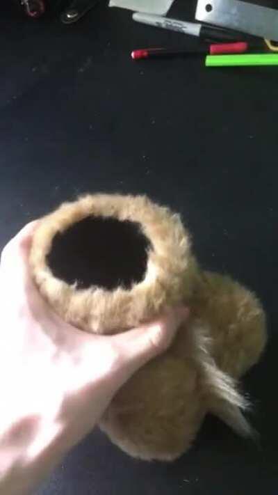 I made the sheath drink cozy from an earlier post. This was actually really fun to make.