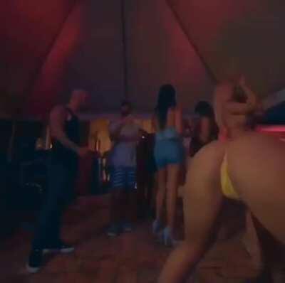 Brief clip from a montage her bf posted