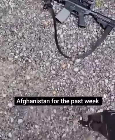 Afghanistan this past week…