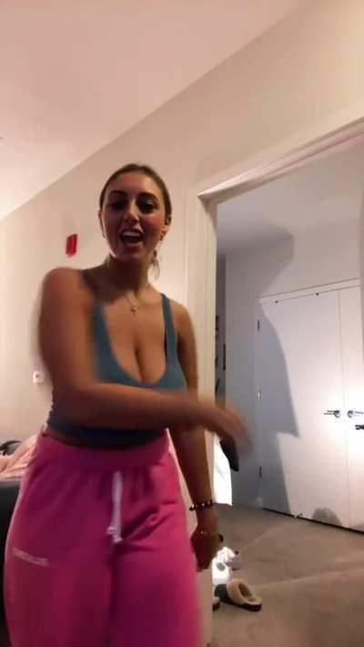 Busty dance