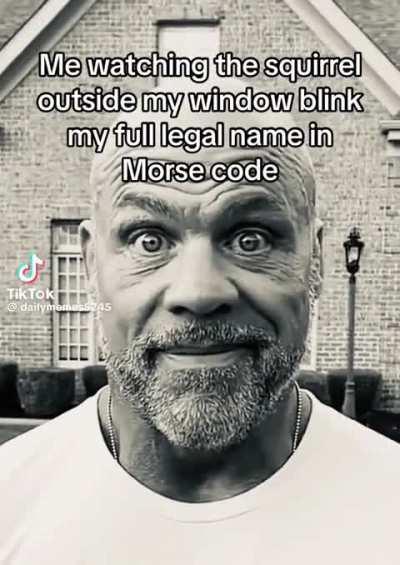 Its like that one rick & morty episode 