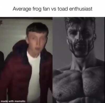 🐸vs🦖!!?!?!?!?!???