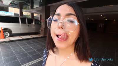 Rebek Boo - Cumwalk #2!!