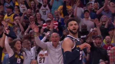 [Highlight] Murray calling his own “BANG” and points at Mike Breen