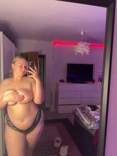 A little something for you to hold on to while you're giving it to me