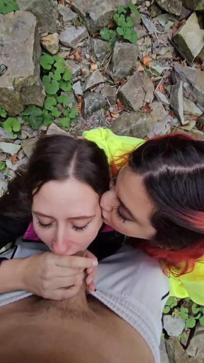 Good cocksuckers don't care about the time or place they'll make sure that cock is drained