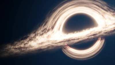 Gargantua high res 3d render