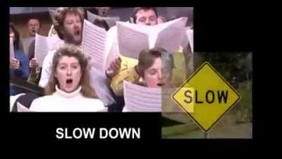 Here’s another classic video with the spirit of this sub.