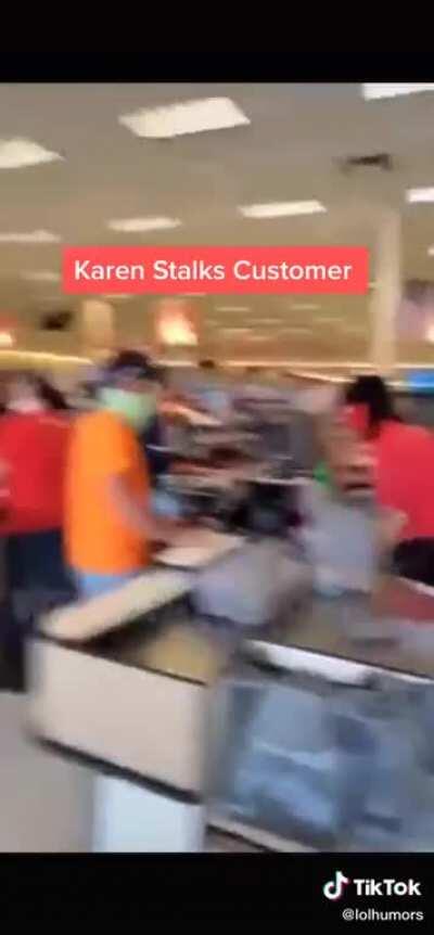 Karen thinks I'm stealing