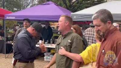 This happened in my city during a pagan pride festival