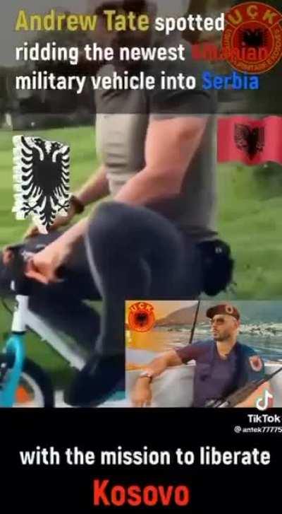 Andrew Tate a proud Albanian???