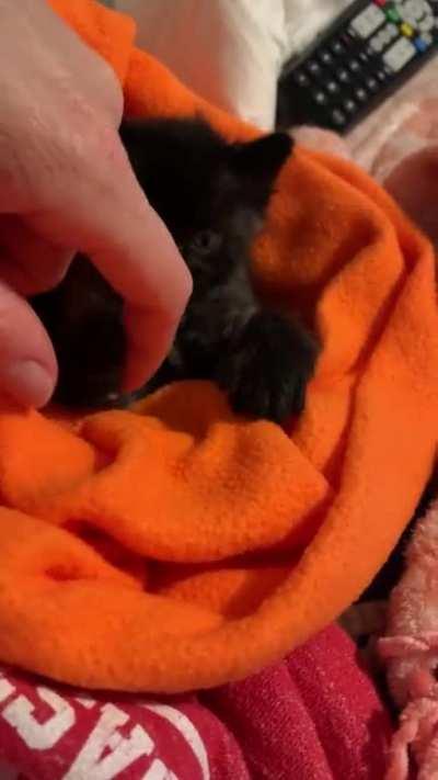 Criminal has taken me hostage, I fear I may never get my finger back!