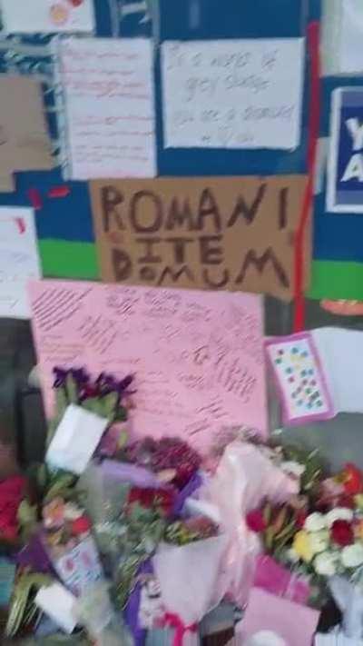 Outside Gladys office in Northbridge